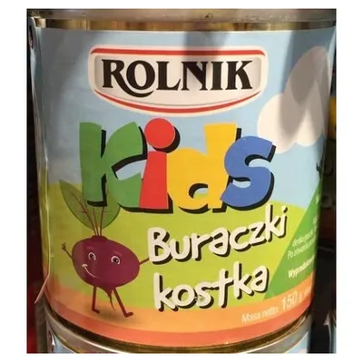 Children's beetroot cubes