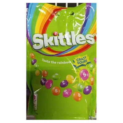 Skittles Crazy Sours sour candy, 152 g
