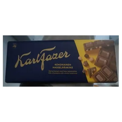 Karl Fazer hazelnut chocolate, 200 g