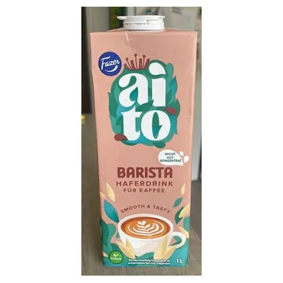 Fazer Aito oat drink Barista, 1 l