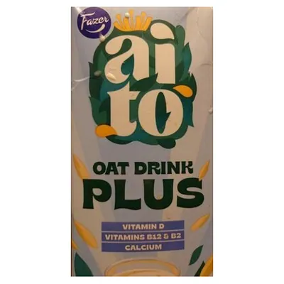 Fazer Aito oat drink Plus, 1 l