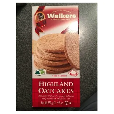 Walkers овсяные крекеры Хайленд, 280 г