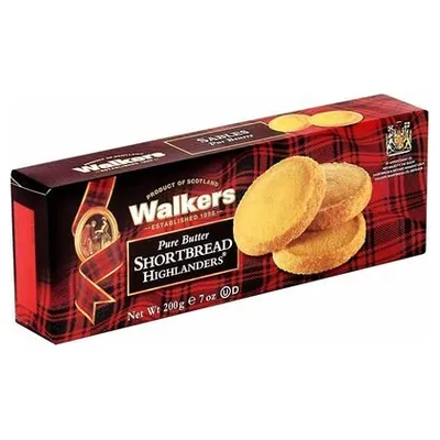 Walkers песочное печенье Highlander, 200 г
