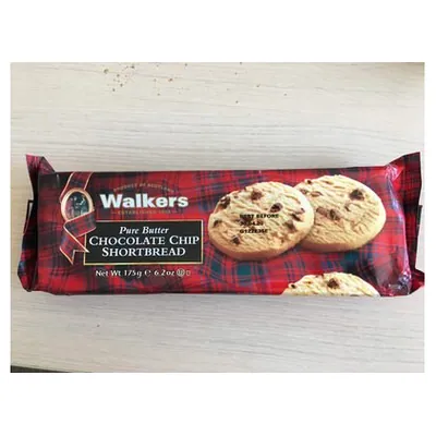 Walkers песочное печенье с шоколадной крошкой, 175 г
