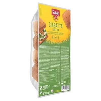 Schär мультизерновая чиабатта Rustica, 200 г