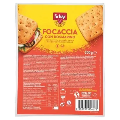 Schär Focaccia with rosemary, 200 g