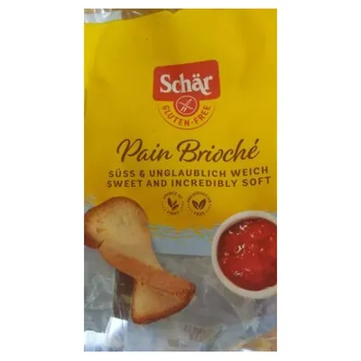 Schär Sweet brioche bread Pain Brioche, 370 g