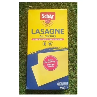 Schär листы для лазаньи с яйцом, 250 г
