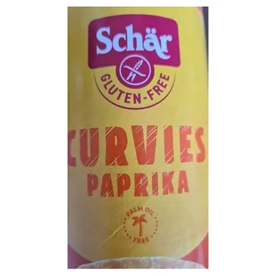 Schär чипсы Curvies со вкусом паприки, 170 г