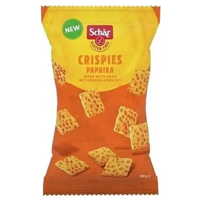 Schär чипсы Crispies Paprika без глютена, 100 г