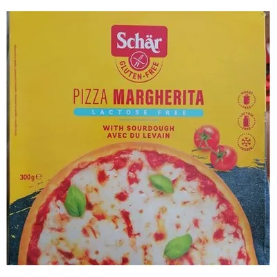 Schär frozen margherita pizza, 300 g