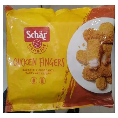 Schär frozen chicken fingers, 375 g