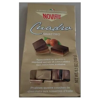 Novi шоколадные конфеты Cuadro Quattro
