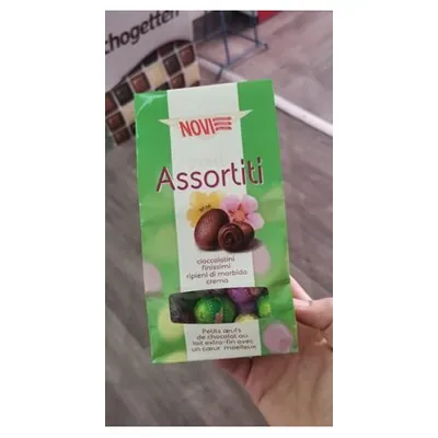 Novi конфеты шоколадные Ovetti Assorted ассорти, 160 г